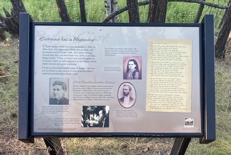 Everyone has a Beginning Marker image. Click for full size.