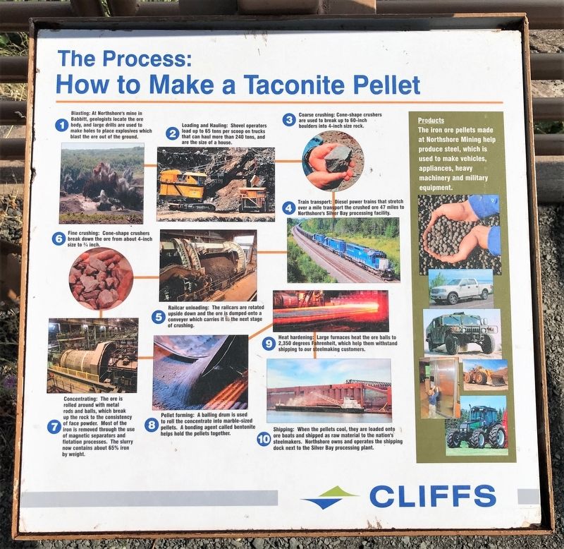 How to Make a Taconite Pellet Marker image. Click for full size.