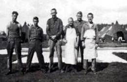 Platoon of the 39th Field Hospital under tentage in the field, near St. Lô, France.. Click for full size. Platoon of the 39th Field Hospital under tentage in the field, near St. Lô, France. image. Click for full size.