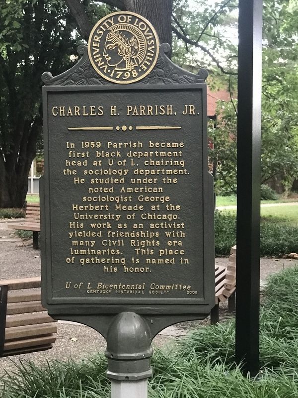 Charles H. Parrish, Jr. Marker (side B) image. Click for full size.