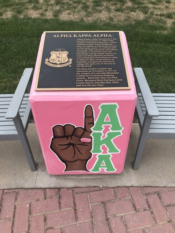 Alpha Kappa Alpha Marker image. Click for full size.