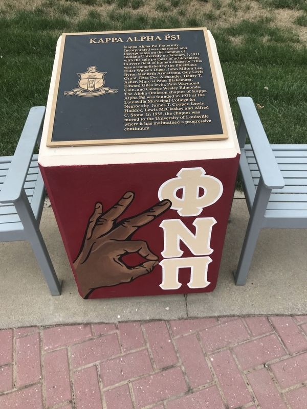 Kappa Alpha Psi Marker. Click for full size. Kappa Alpha Psi Marker image. Click for full size.