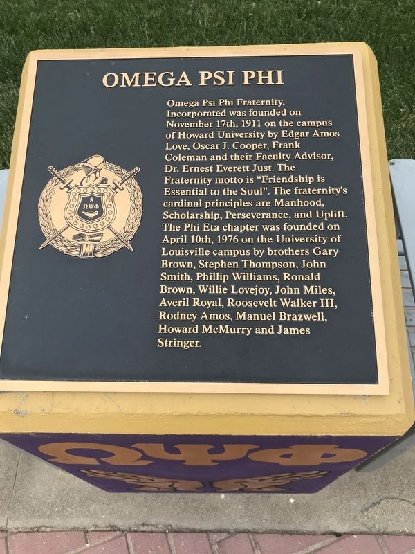 Omega Psi Phi Marker image. Click for full size.