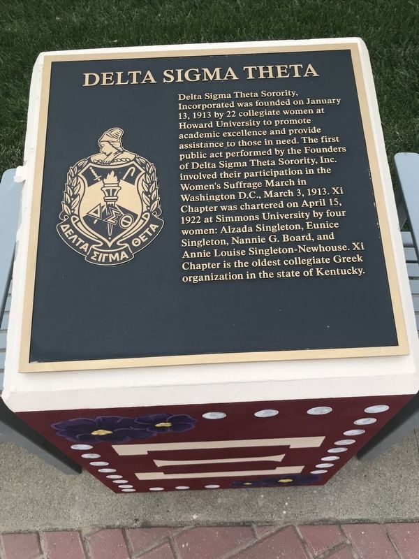 Delta Sigma Theta Marker image. Click for full size.
