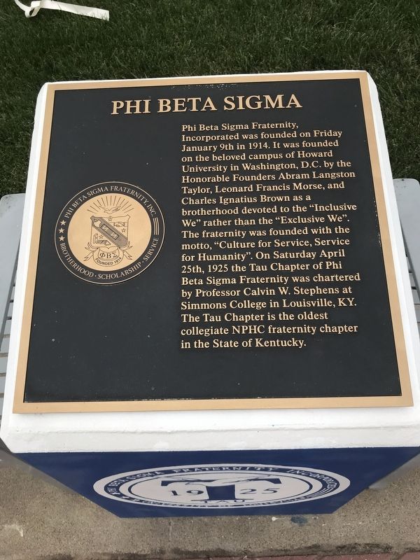 Phi Beta Sigma Marker image. Click for full size.