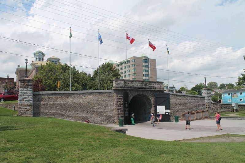 The Brockville Tunnel 1860 Marker. Click for full size. The Brockville Tunnel 1860 Marker image. Click for full size.