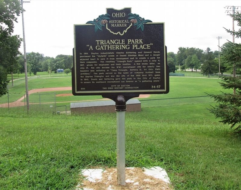 Triangle Park Marker image. Click for full size.