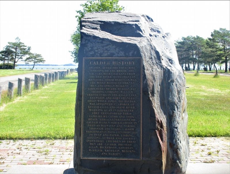 Calder History Marker image. Click for full size.