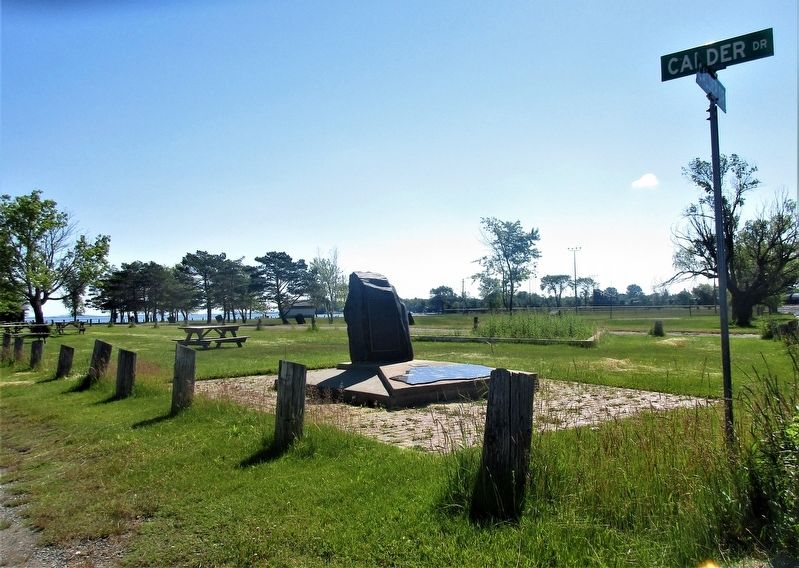 Calder History Marker image. Click for full size.