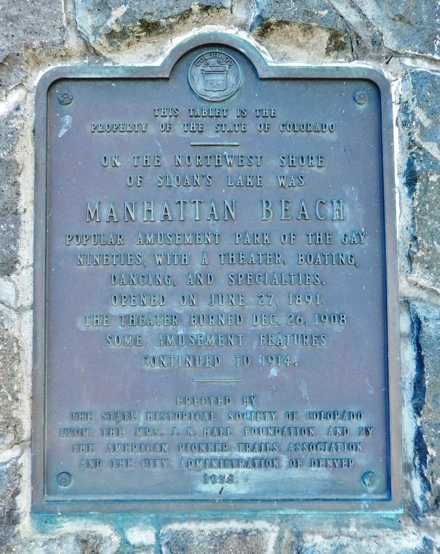Manhattan Beach Marker. Click for full size. Manhattan Beach Marker image. Click for full size.