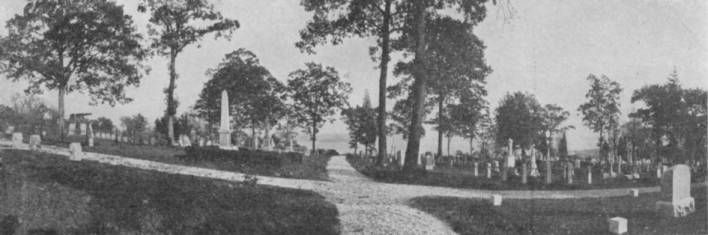 Oak Hill Cemetery. Click for full size. Oak Hill Cemetery image. Click for full size.