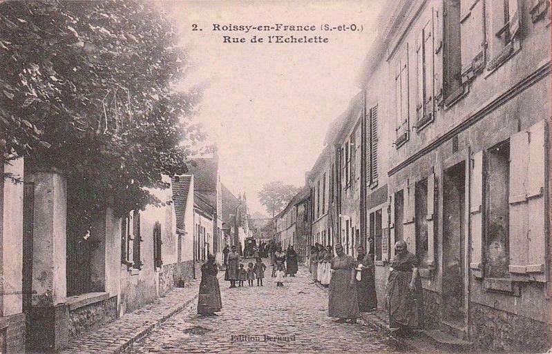 <i>Roissy-en-France (S.-et.-O.) - Rue de �chelette</i> image. Click for full size.