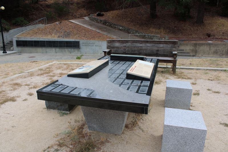 All Three Markers on the Bacl Granite Table image. Click for full size.
