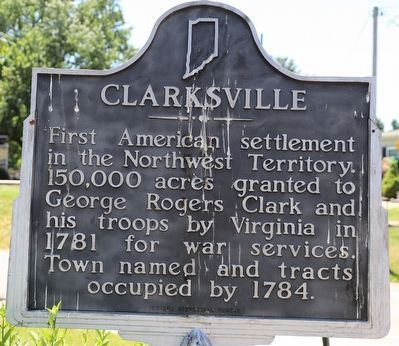 CLARKSVILLE Marker image. Click for full size.