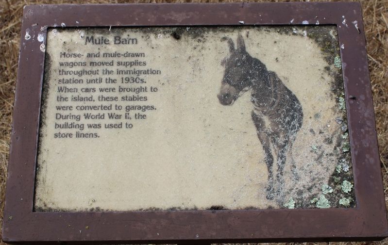 Mule Barn Marker image. Click for full size.