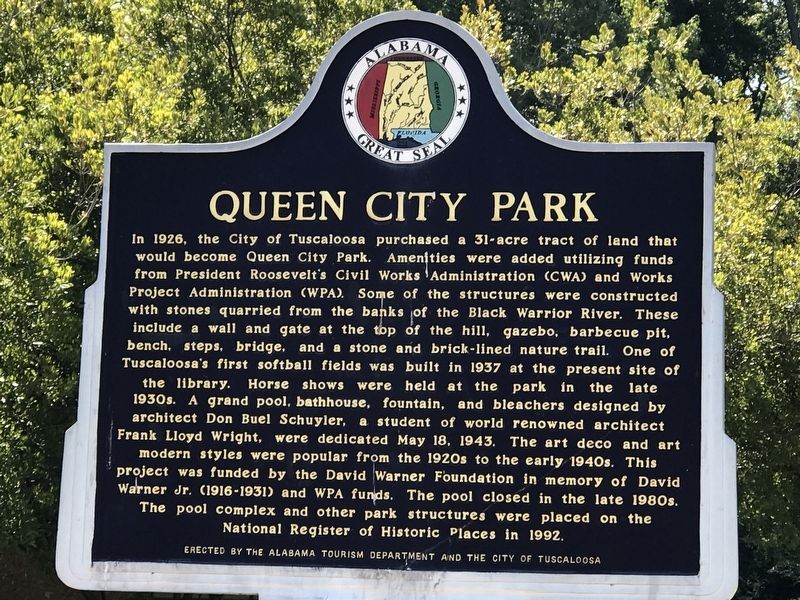 Queen City Park Marker image. Click for full size.