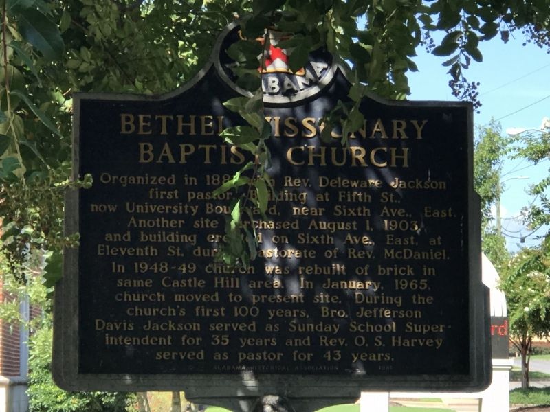 Bethel Missionary Baptist Church Marker image. Click for full size.
