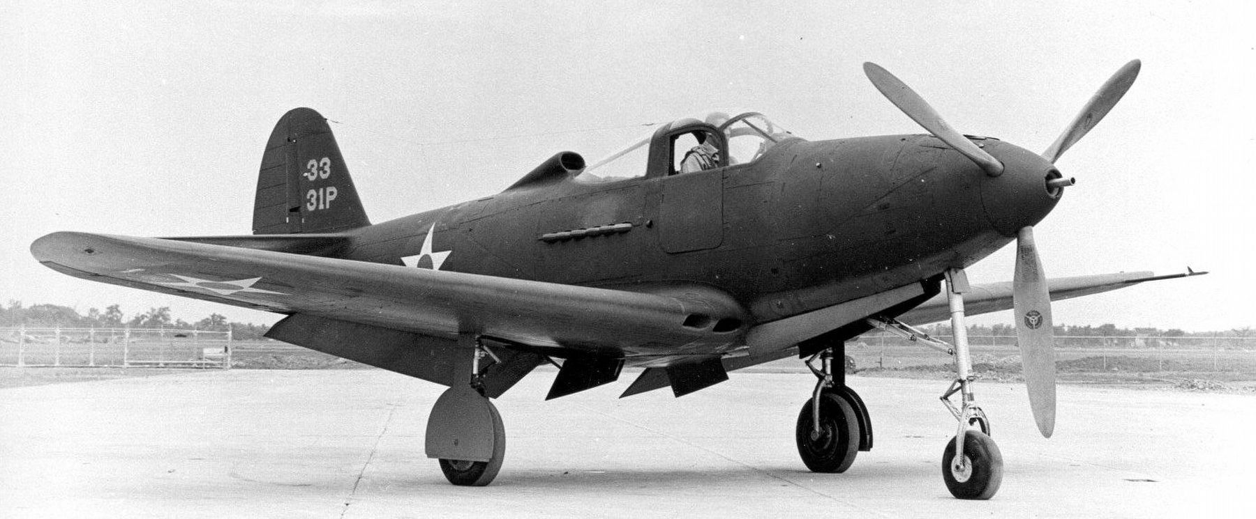 P-39C-BE Airacobra fighter of 40th Pursuit Squadron of USAAF 31st Pursuit Group image. Click for full size.