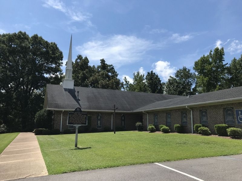 Bethel Baptist Church Marker image. Click for full size.