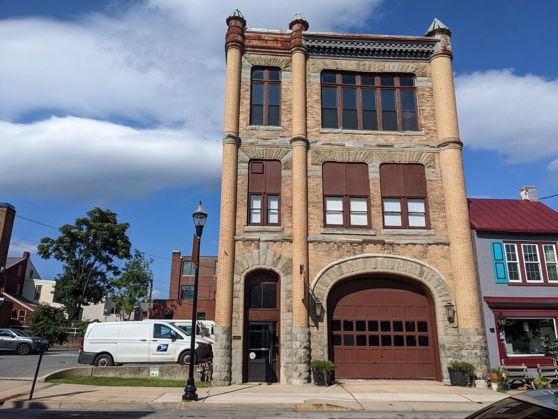 Keystone Hook & Ladder Company Marker image. Click for full size.