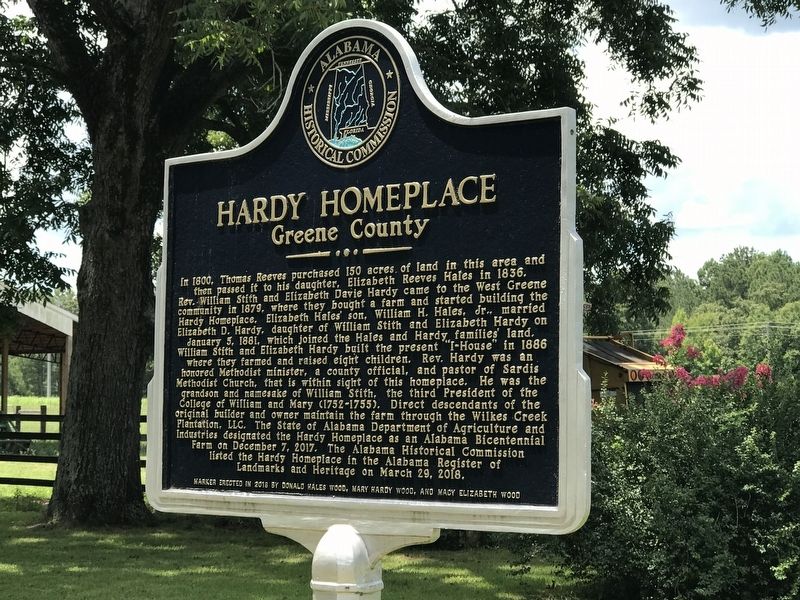 Hardy Homeplace Marker image. Click for full size.