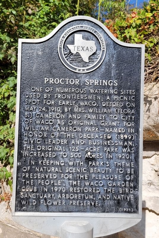 Proctor Springs Marker image. Click for full size.