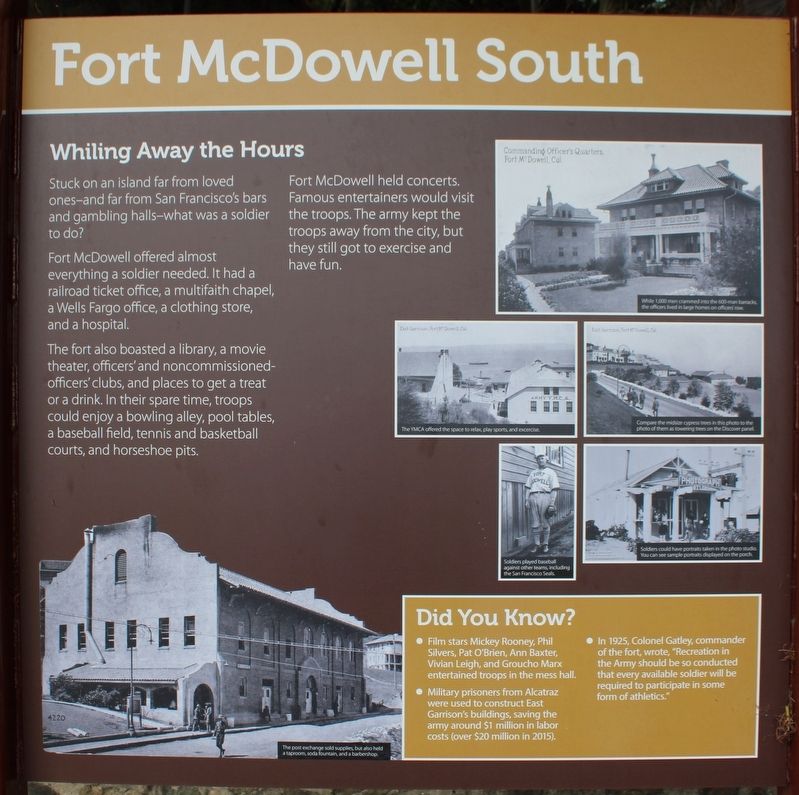 Fort McDowell South Marker image. Click for full size.