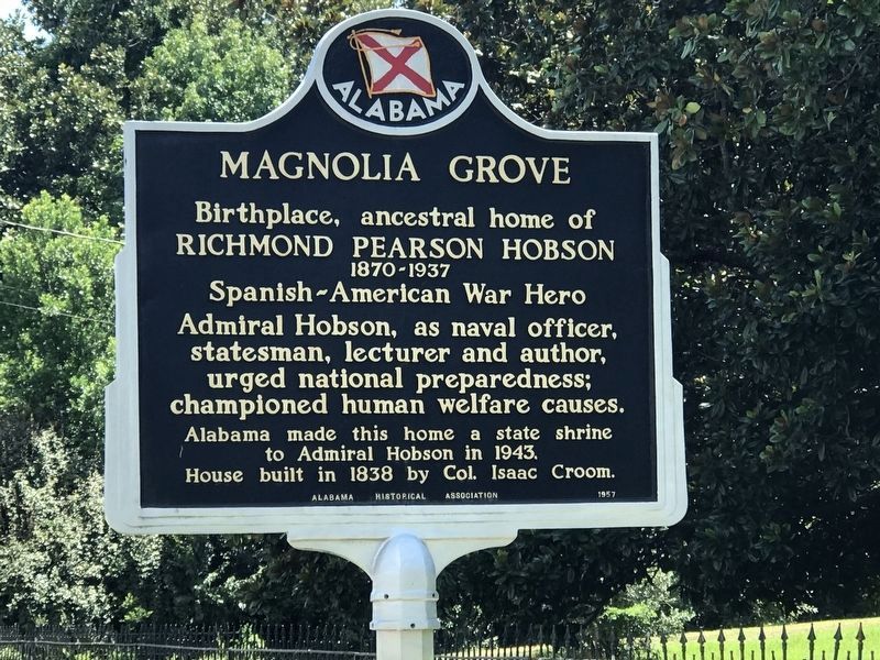 Magnolia Grove Marker image. Click for full size.