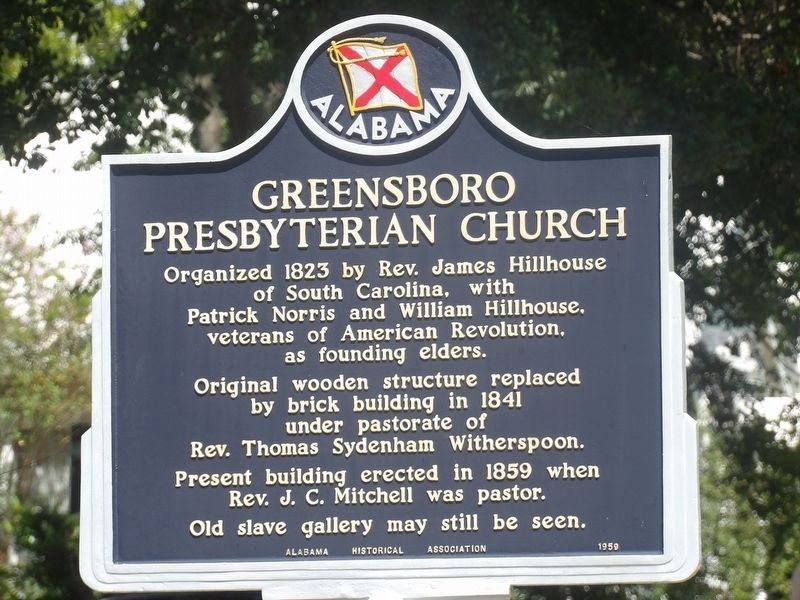 Greensboro Presbyterian Church Marker image. Click for full size.
