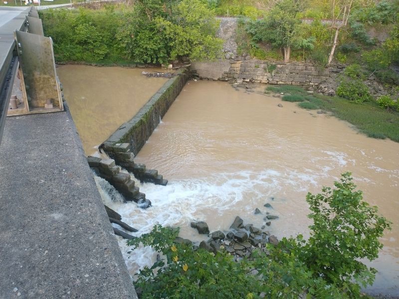 The Grist Mill Dam image. Click for full size.
