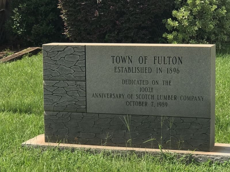 Town of Fulton Marker image. Click for full size.