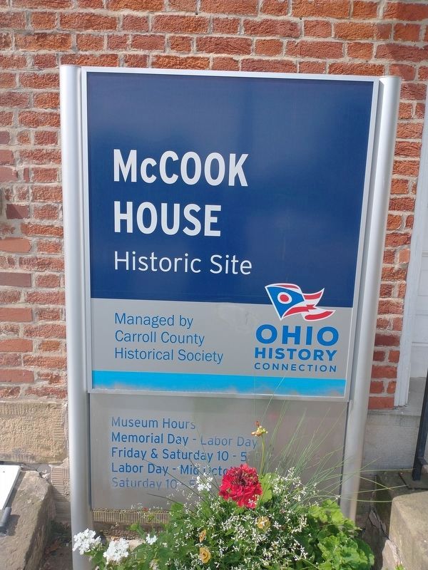 The Fighting McCooks and the Civil War Sign image. Click for full size.