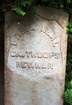 Basil Neal Sr. headstone image. Click for full size.