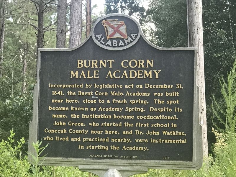 Burnt Corn Male Academy Marker image. Click for full size.