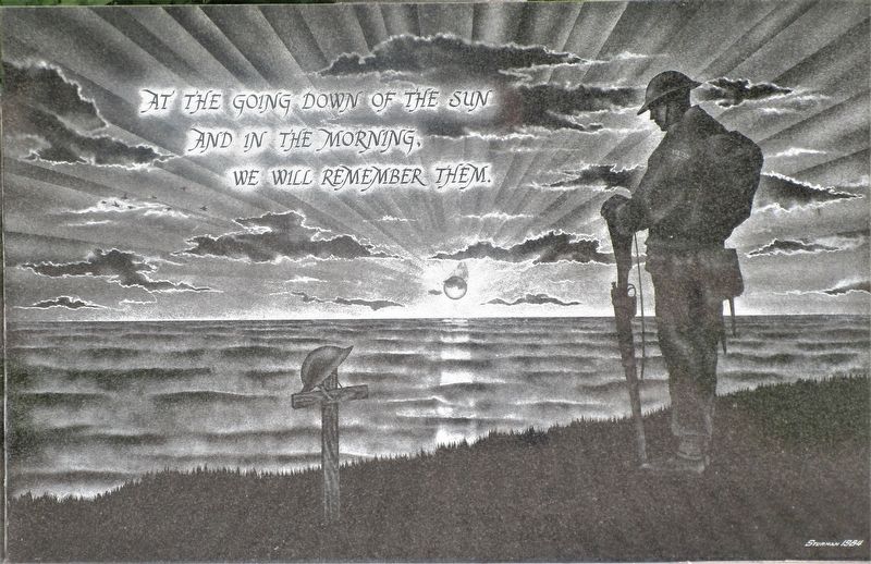 Lac Du Bonnet Veterans Memorial image. Click for full size.