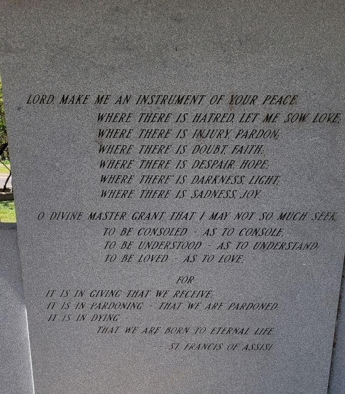 Reverse Side - Vietnam Veterans Memorial image. Click for full size.