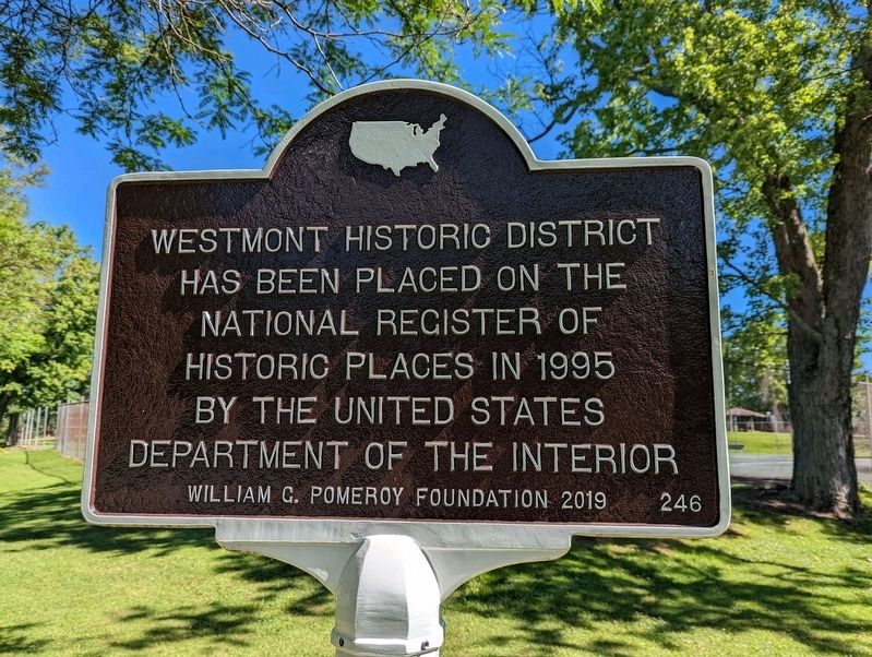 Westmont Historic District Marker image. Click for full size.