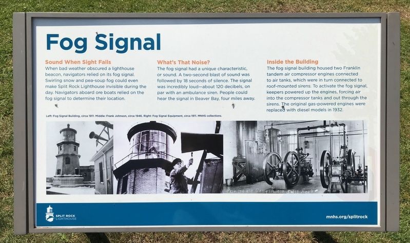 Fog Signal Marker image. Click for full size.