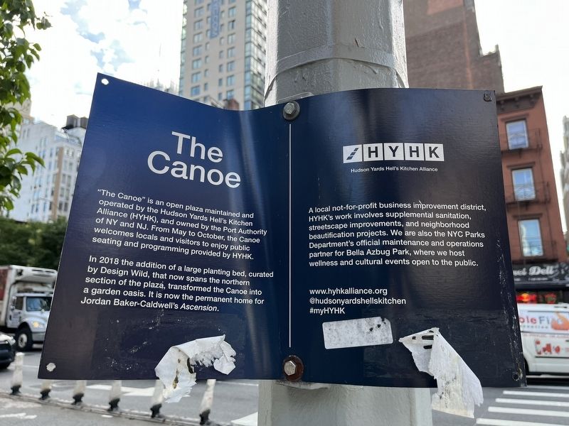 The Canoe Marker image. Click for full size.