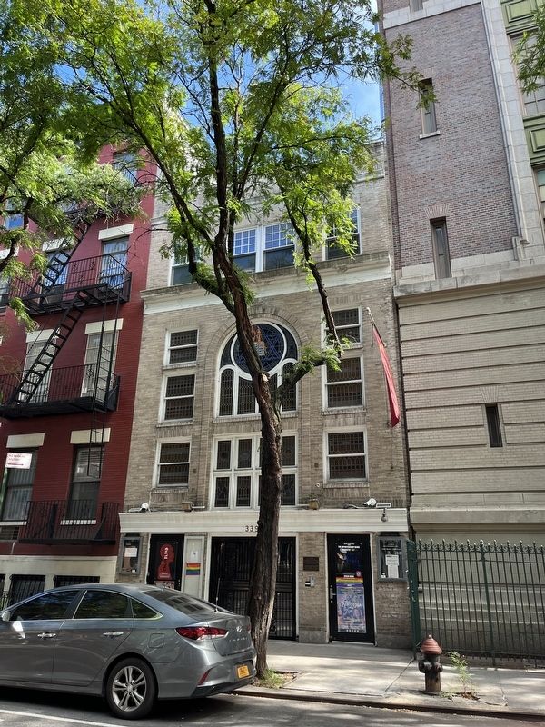 Congregation Ezrath Israel / The Actors' Temple image. Click for full size.