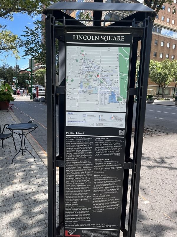 Lincoln Square Marker image. Click for full size.