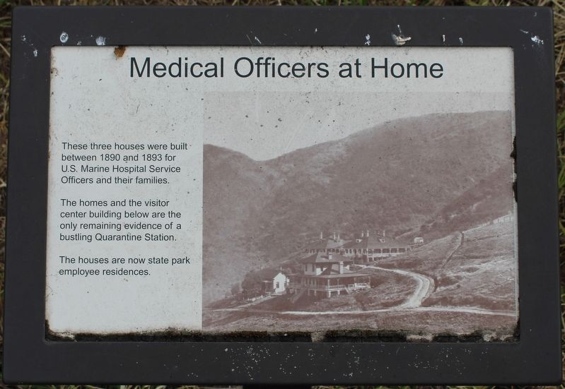 Medical Officers at Home Marker image. Click for full size.