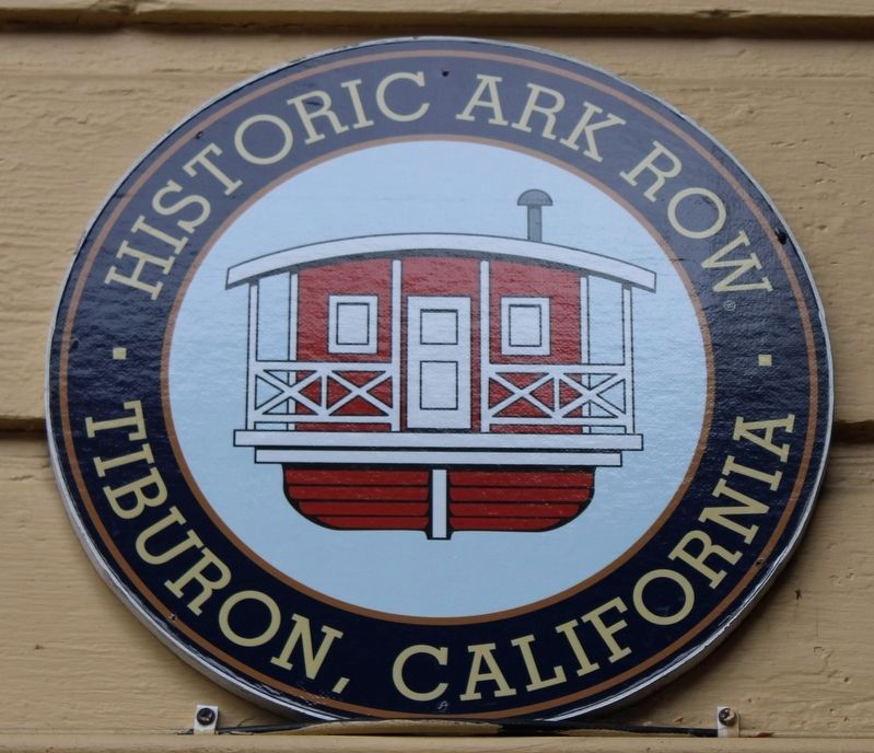 Marker on the north side of the house image. Click for full size.
