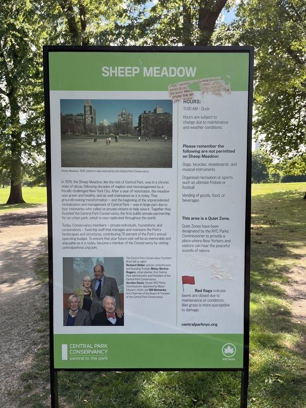 Sheep Meadow Marker image. Click for full size.