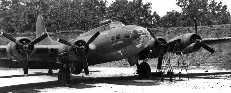 B-17E 'Lak-A-Nookie' of the US 43rd Bombardment Group, 63rd Bombing Squadron image. Click for full size.
