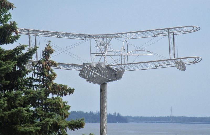 First Airmail Flight in Manitoba Marker. Click for full size. First Airmail Flight in Manitoba Marker image. Click for full size.