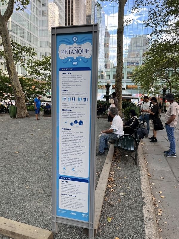 P�tanque Marker [Reverse] image. Click for full size.