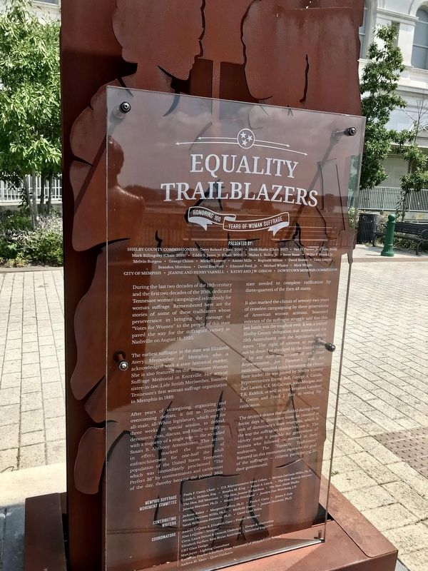 Equality Trailblazers Marker image. Click for full size.
