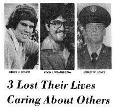 The 3 first responders that died - Jeff is on the right image. Click for full size.