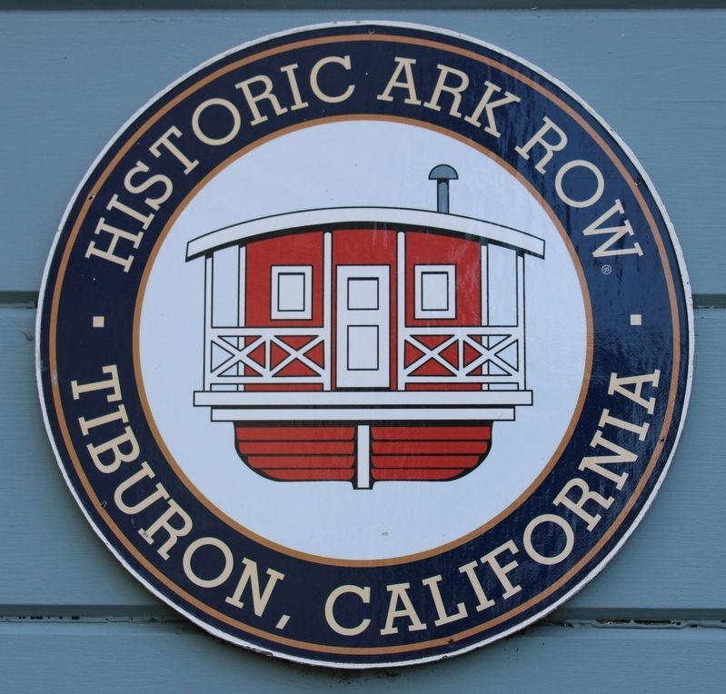 Historic plaque on the side of the house image. Click for full size.